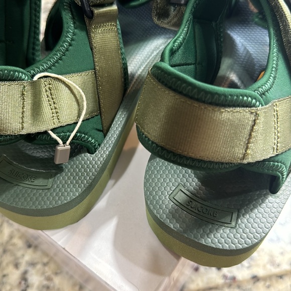 *NEW* MENS URBAN OUTFITTERS x SUICOKE KISSEE V GREEN SANDAL SIZE 9 - Picture 5 of 11